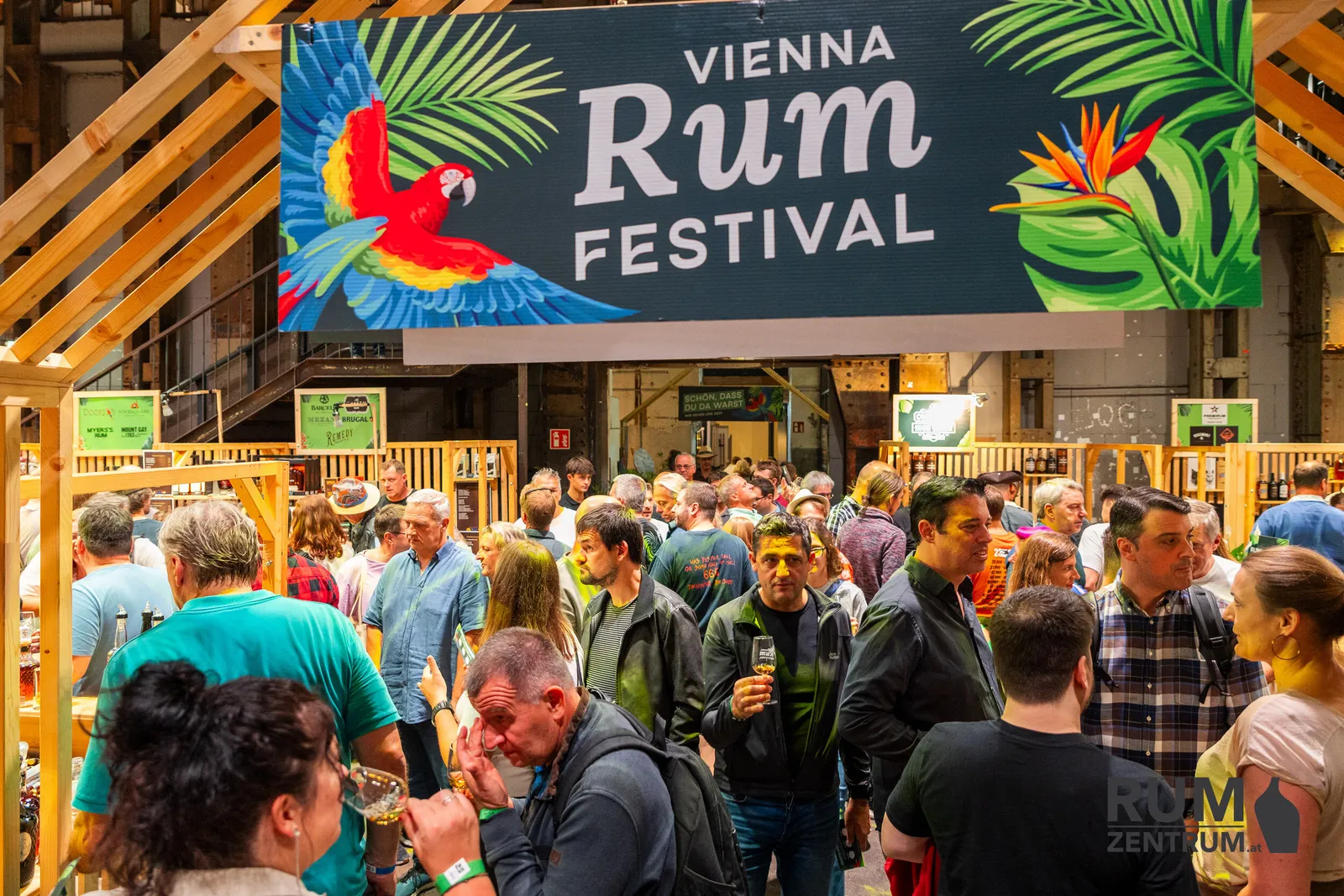 Vstup na Vienna Rum Festival plný návštěvníků